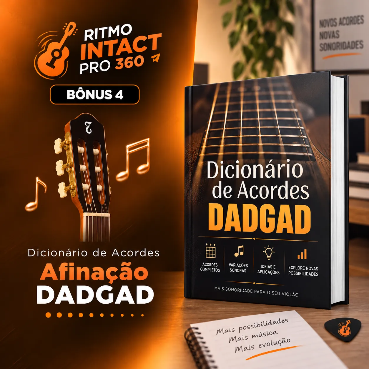 Dicionário de Acordes DADGAD